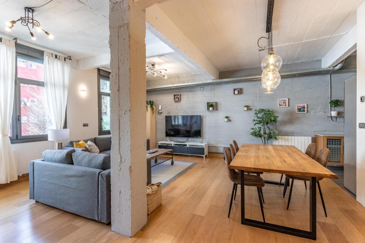 New! Lovely 3-Bedroom Loft In Bilbao Eksteriør bilde